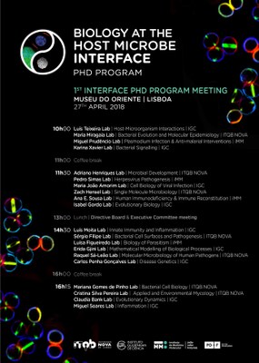 1st Interface PhD Program Meeting   April 2018 01