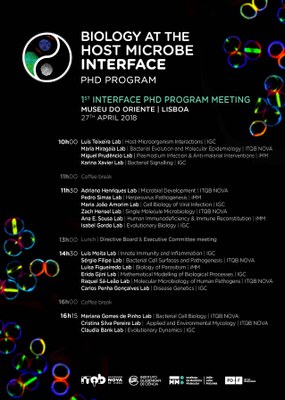 1st Interface PhD Program Meeting   April 2018 v3