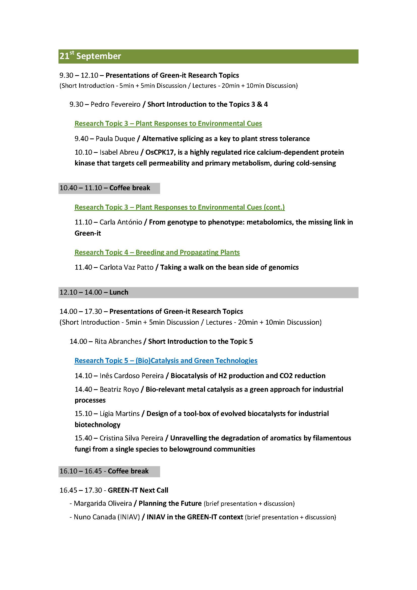 Green it 2017 MeetingProgram Page 2