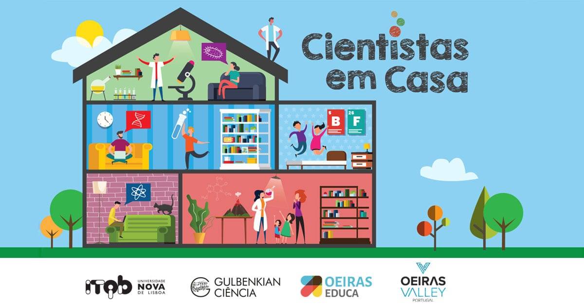 cientistas em casa