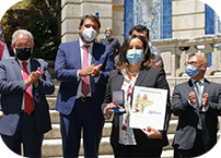 Paula Alves awarded with Gold Medal of Merit by Oeiras City Council